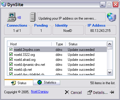 DynSite Status